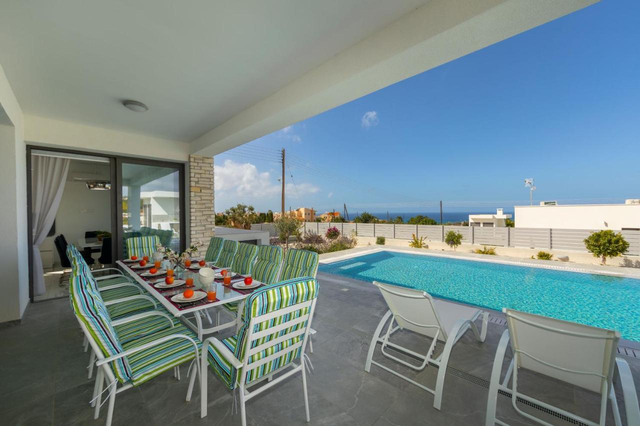 Villa Adaris, Sea Caves Peyia Пафос Екстериор снимка